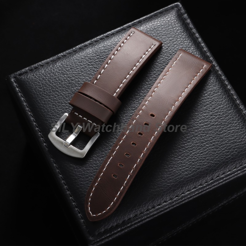 Genuine Leather Watchband 18mm – обзор и цена Rubber Strap Diver