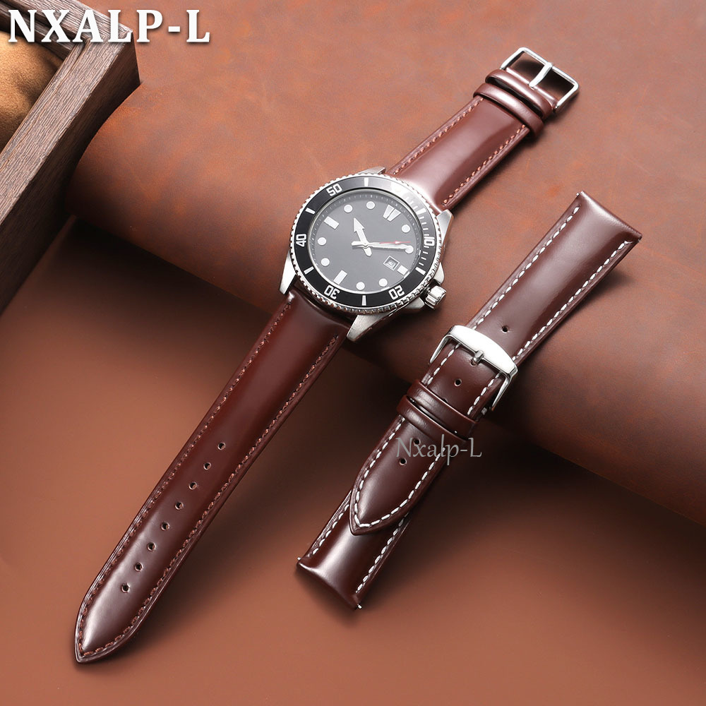 Oiled Leather Strap for Omega  – обзор и цена Leather Strap Quick Release