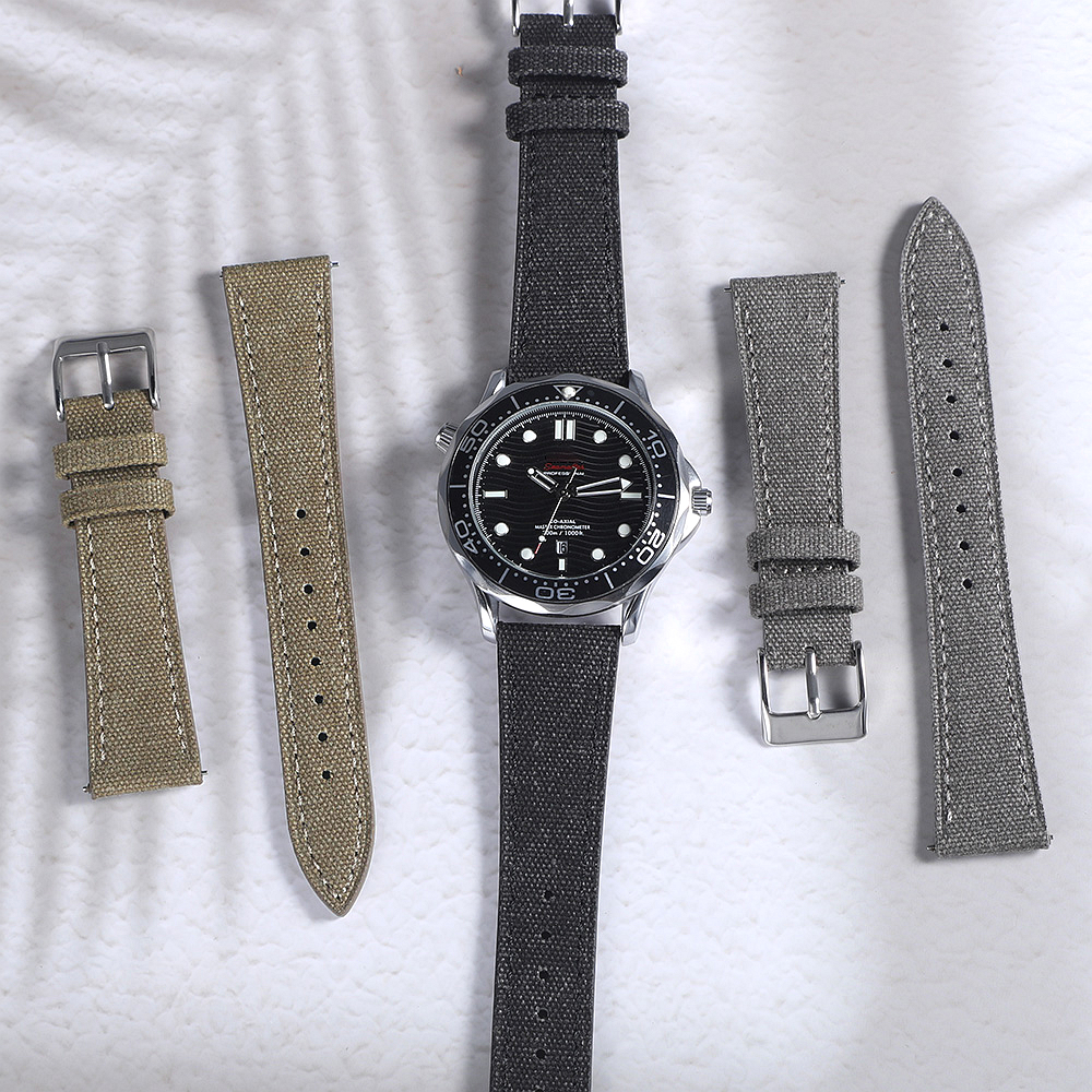 Handcrafted Slim Watch Strap 2 – обзор и цена Canvas Strap Watch