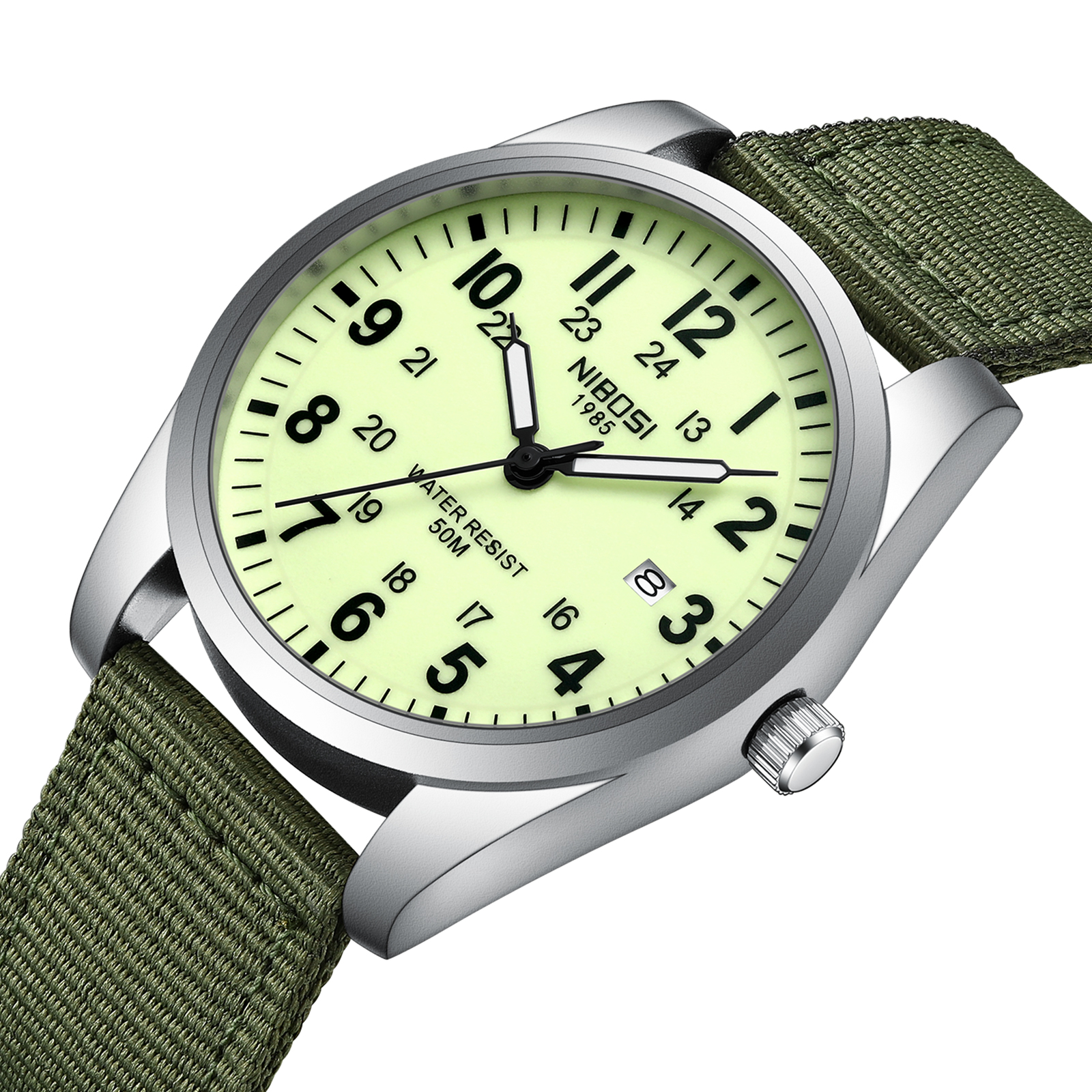 NIBOSI Mens Watches Analog Mil – обзор и цена Tropic Strap Vintage