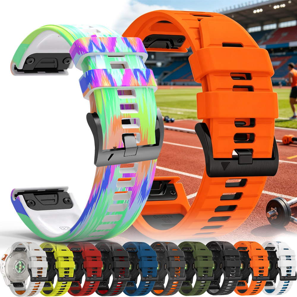 Outdoor Sports 22mm Silicone W – обзор и цена Silicone Watch Band 22Mm