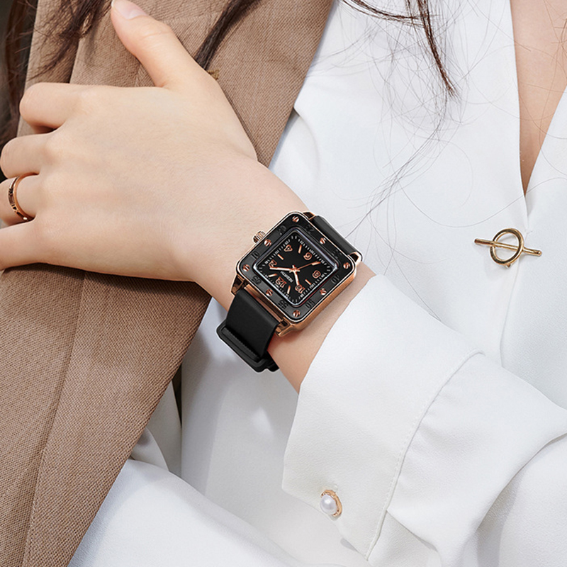 Square Silicone Band Women Wat – обзор и цена Silicone Band Women