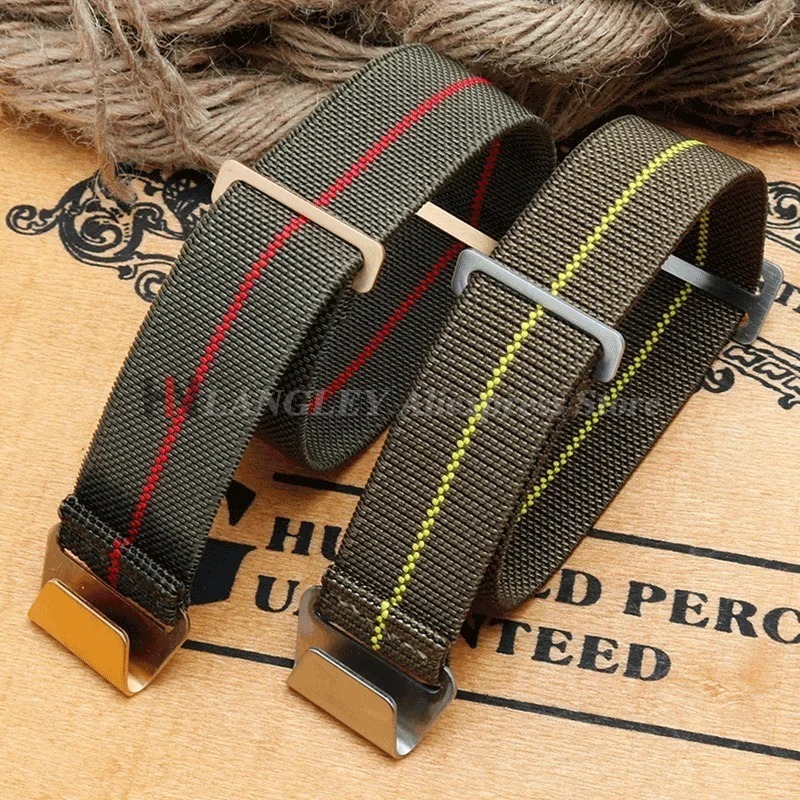 Elastic Nylon Watch Band for S – обзор и цена Parachute Strap Elastic