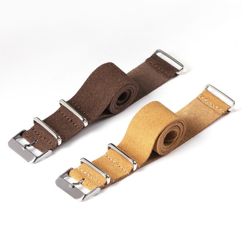 20mm 22mm Universal Military R – обзор и цена Suede Strap Watch