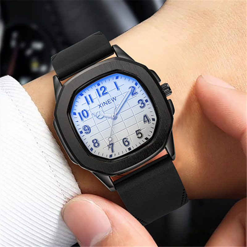 1pc / lot Original XINEW Brand – обзор и цена Leather Watch Band Men