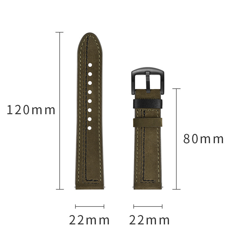 22mm Quick Release Leather Wat – обзор и цена Leather Strap Quick Release