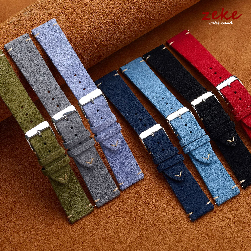 Brown Genuine Leather Watch Ba – обзор и цена Suede Strap Watch