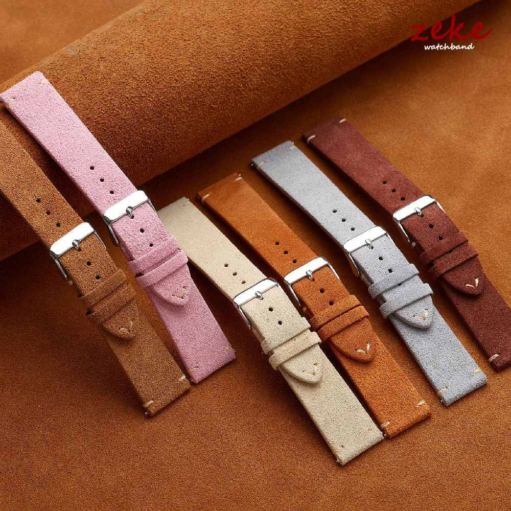 Brown Genuine Leather Watch Ba – обзор и цена Suede Strap Watch