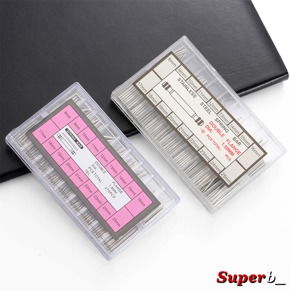 360pcs Dia 1.3mm/1.5mm/1.8mm S – обзор и цена Spring Bar Tool Set