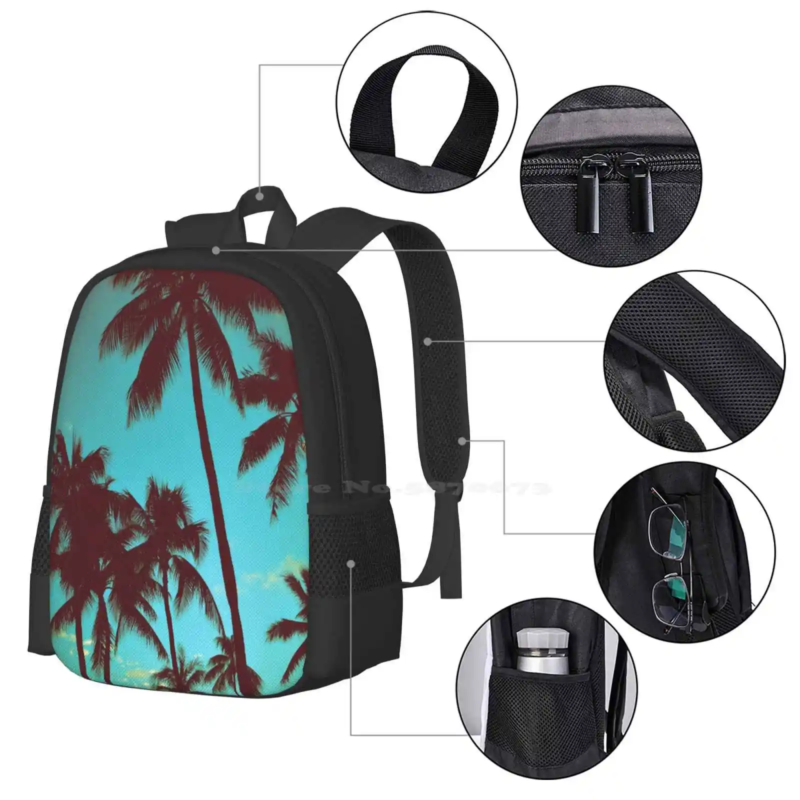 Vintage Tropical Palms Pattern – обзор и цена Tropic Strap Vintage