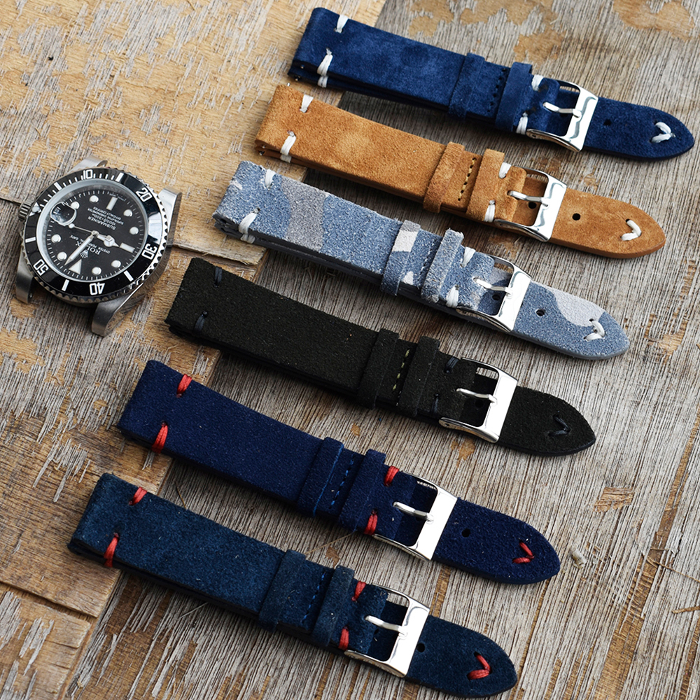 High Quality Vintage Suede Lea – обзор и цена Suede Strap Watch