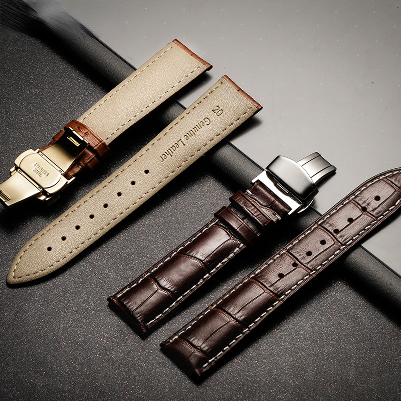 Watchband 18mm 19mm 20mm 21mm  – обзор и цена Butterfly Clasp Deployant