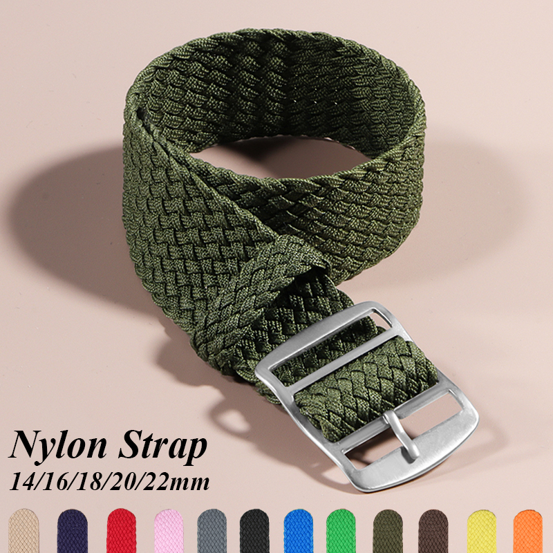 16mm 18mm 20mm 22mm Nylon Canv – обзор и цена Perlon Strap Woven