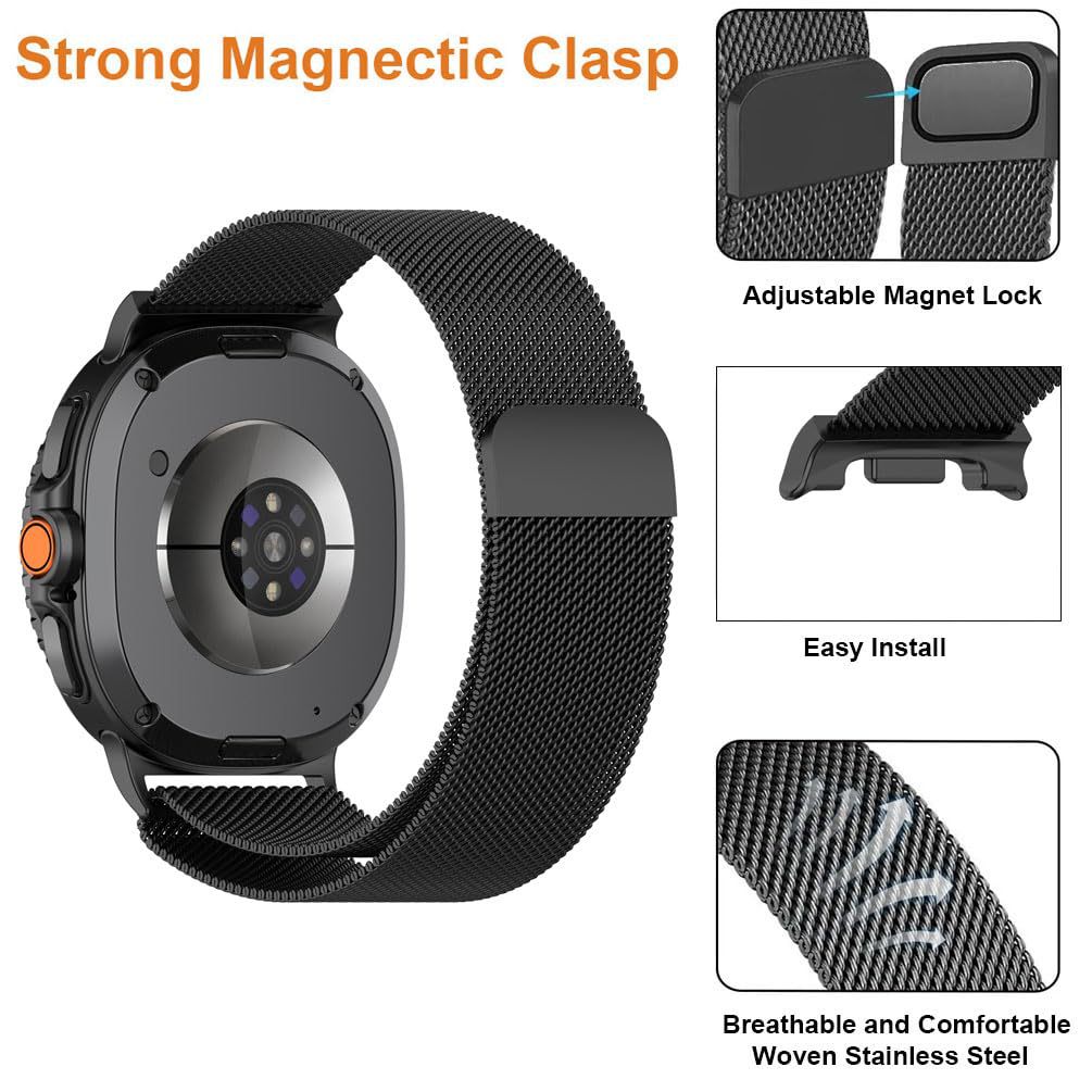 Magnetic Milanese Watch Strap  – обзор и цена Mesh Strap Metal