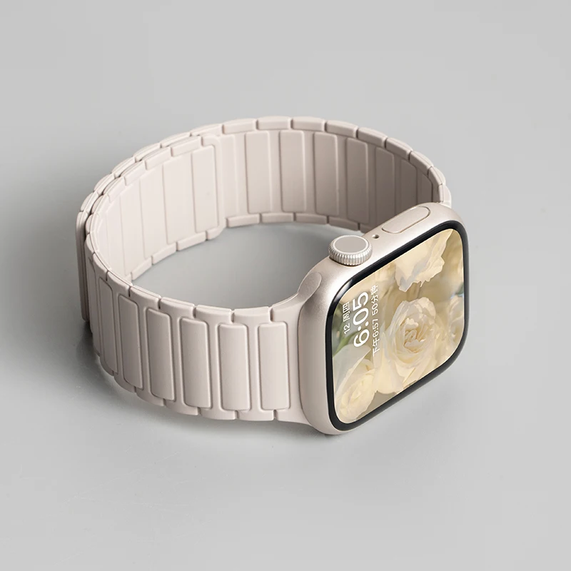 Magnetic Silicone Strap For Ap – обзор и цена Milanese Loop Magnetic