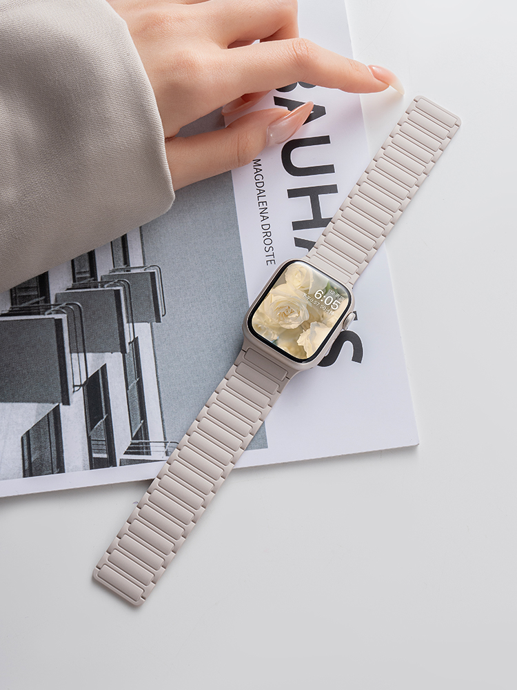 Magnetic Silicone Strap For Ap – обзор и цена Milanese Loop Magnetic