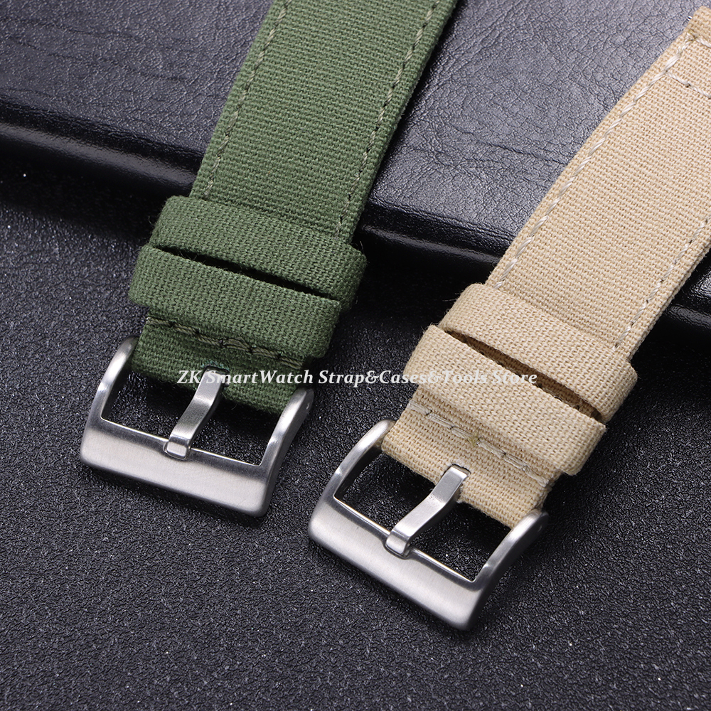 Nylon Watch Strap 20mm 22mm fo – обзор и цена Canvas Strap Watch