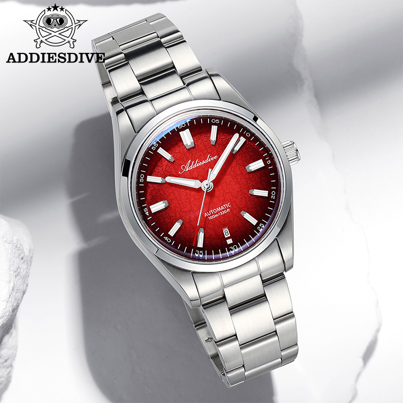 ADDIESDIVE Watch For Gift 39mm – обзор и цена Stainless Bracelet Diver