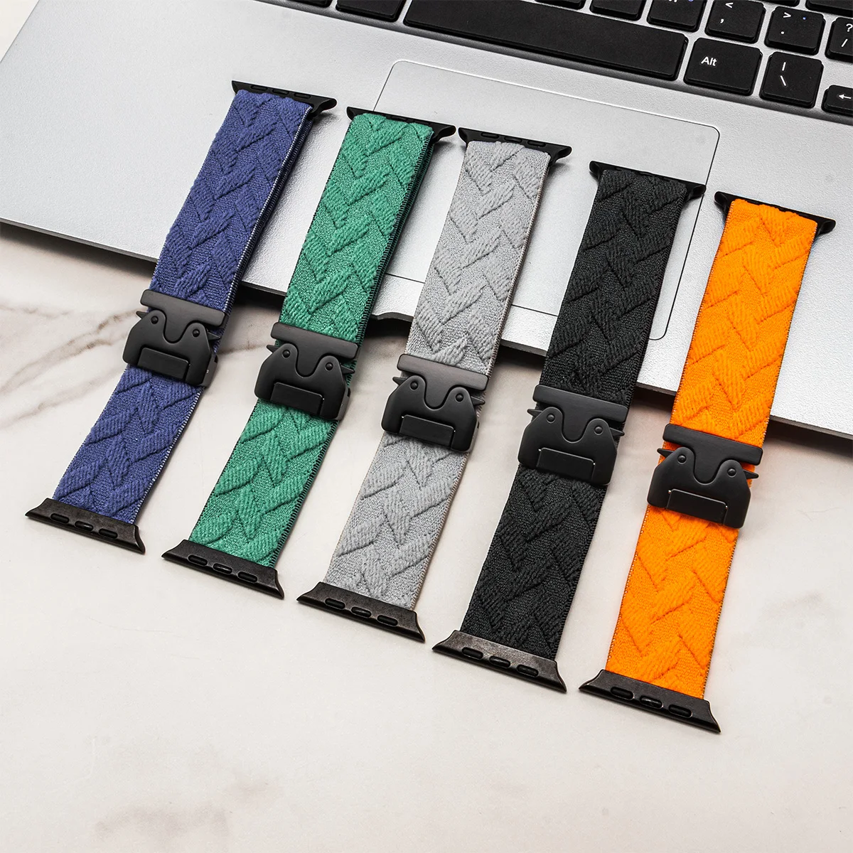 nylon strap for iwatch 10 9 8  – обзор и цена Parachute Strap Elastic