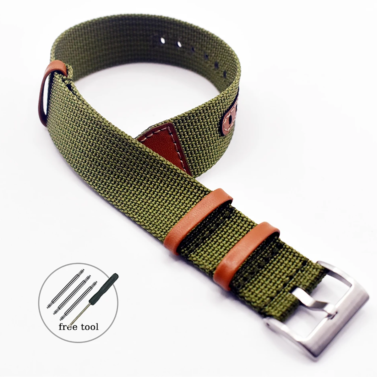 Soft Watch Bracelet for Seiko  – обзор и цена Canvas Strap Watch