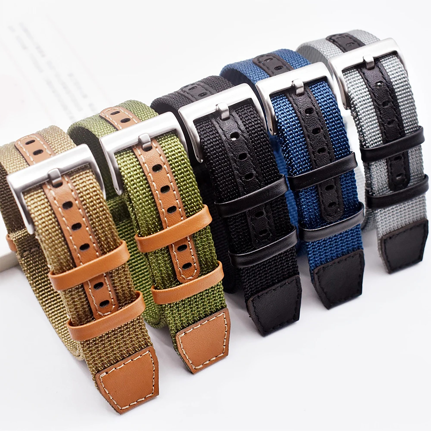 Soft Watch Bracelet for Seiko  – обзор и цена Canvas Strap Watch
