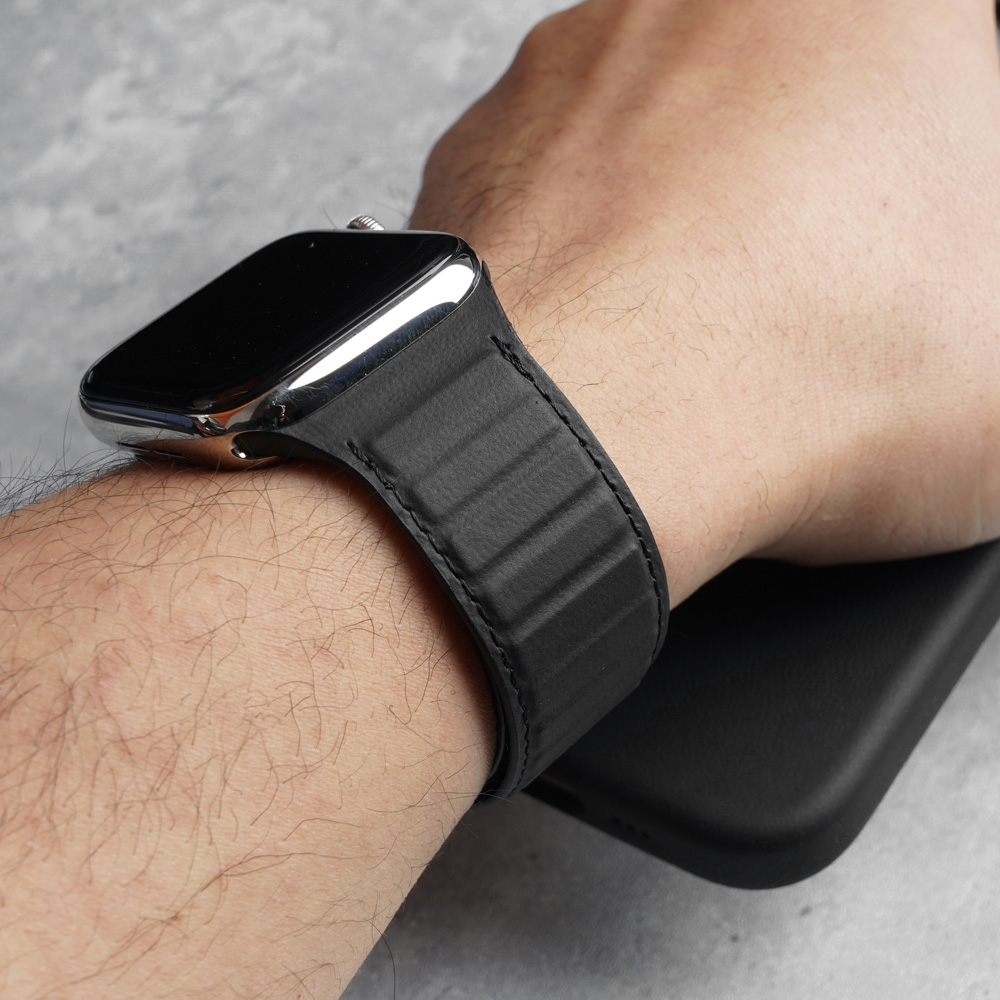Magnetic Nappa Genuine Strap f – обзор и цена Suede Strap Watch