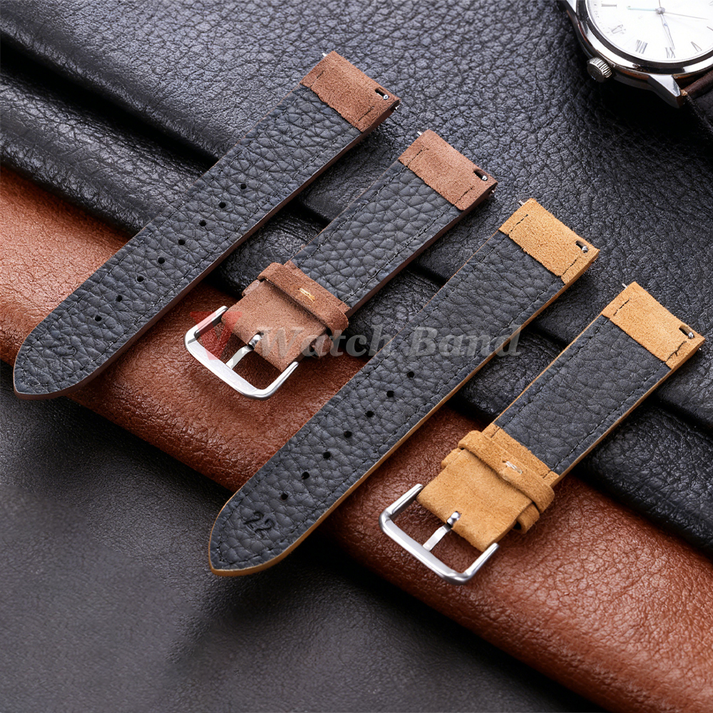 18/19/20/22mm Watch Band Genui – обзор и цена Suede Strap Watch