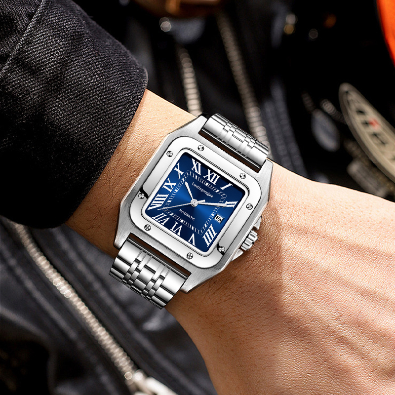 High-End Luxury Square Automat – обзор и цена Butterfly Clasp Deployant