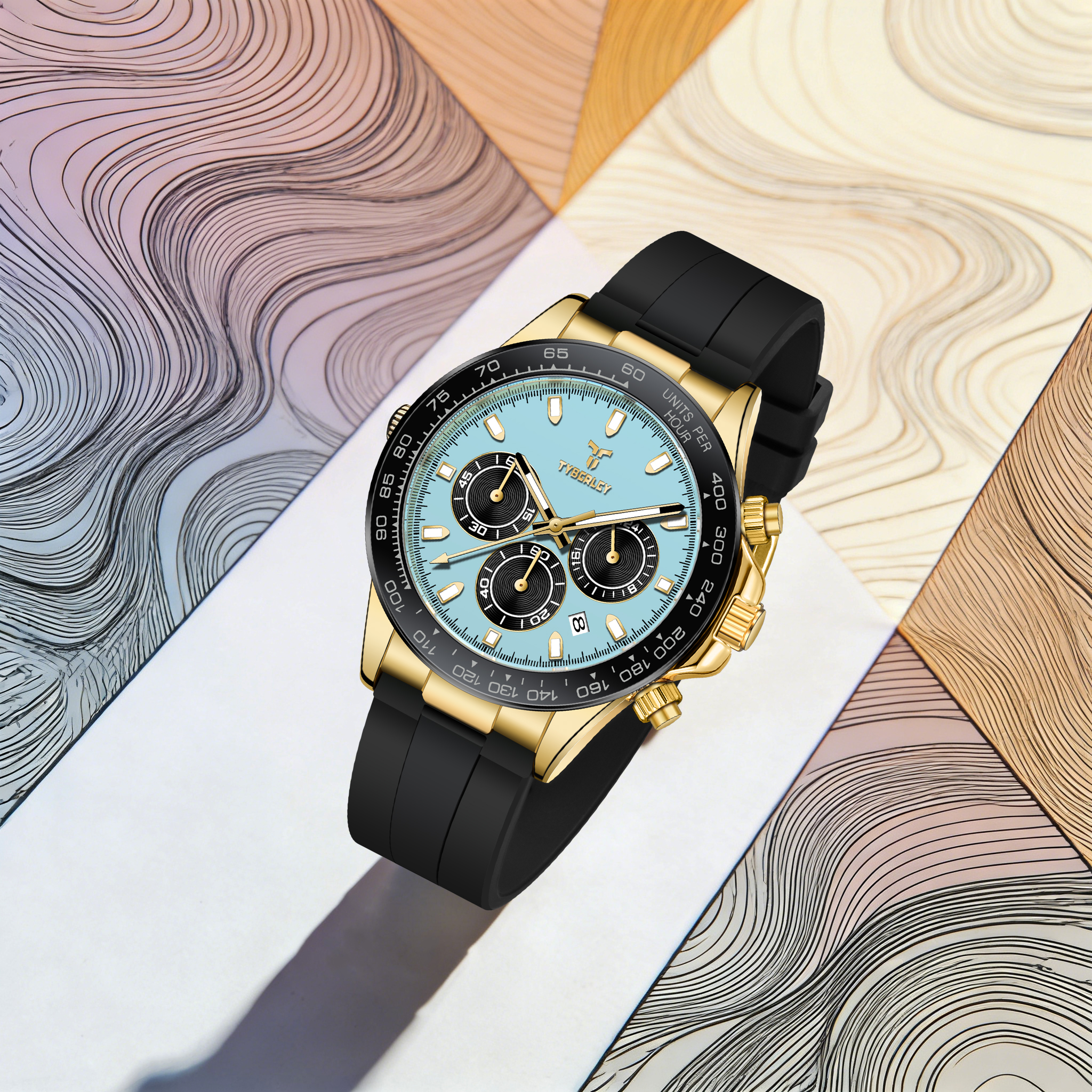 TYBERLEY Sophisticated Eleganc – обзор и цена Rubber Strap Diver