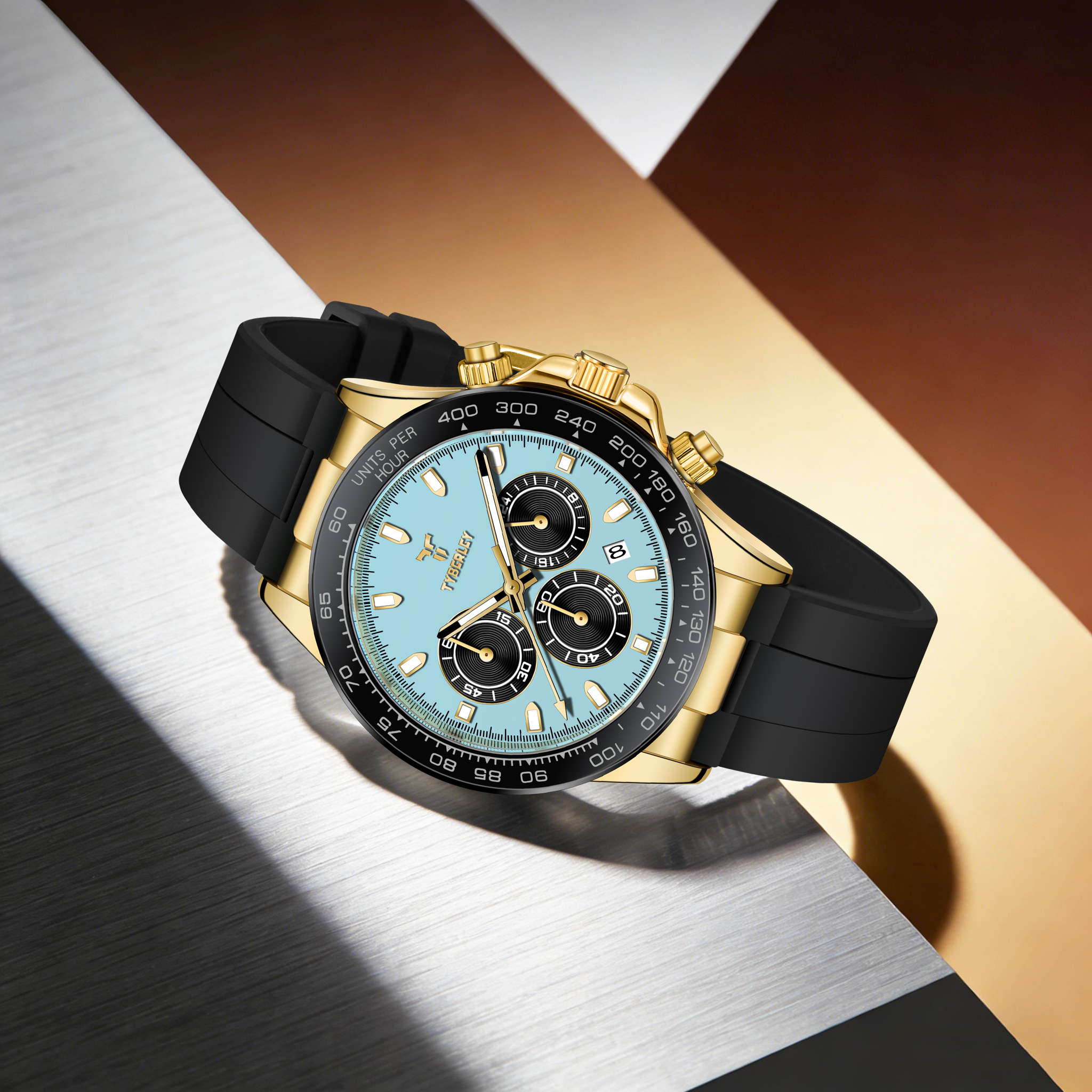 TYBERLEY Sophisticated Eleganc – обзор и цена Rubber Strap Diver