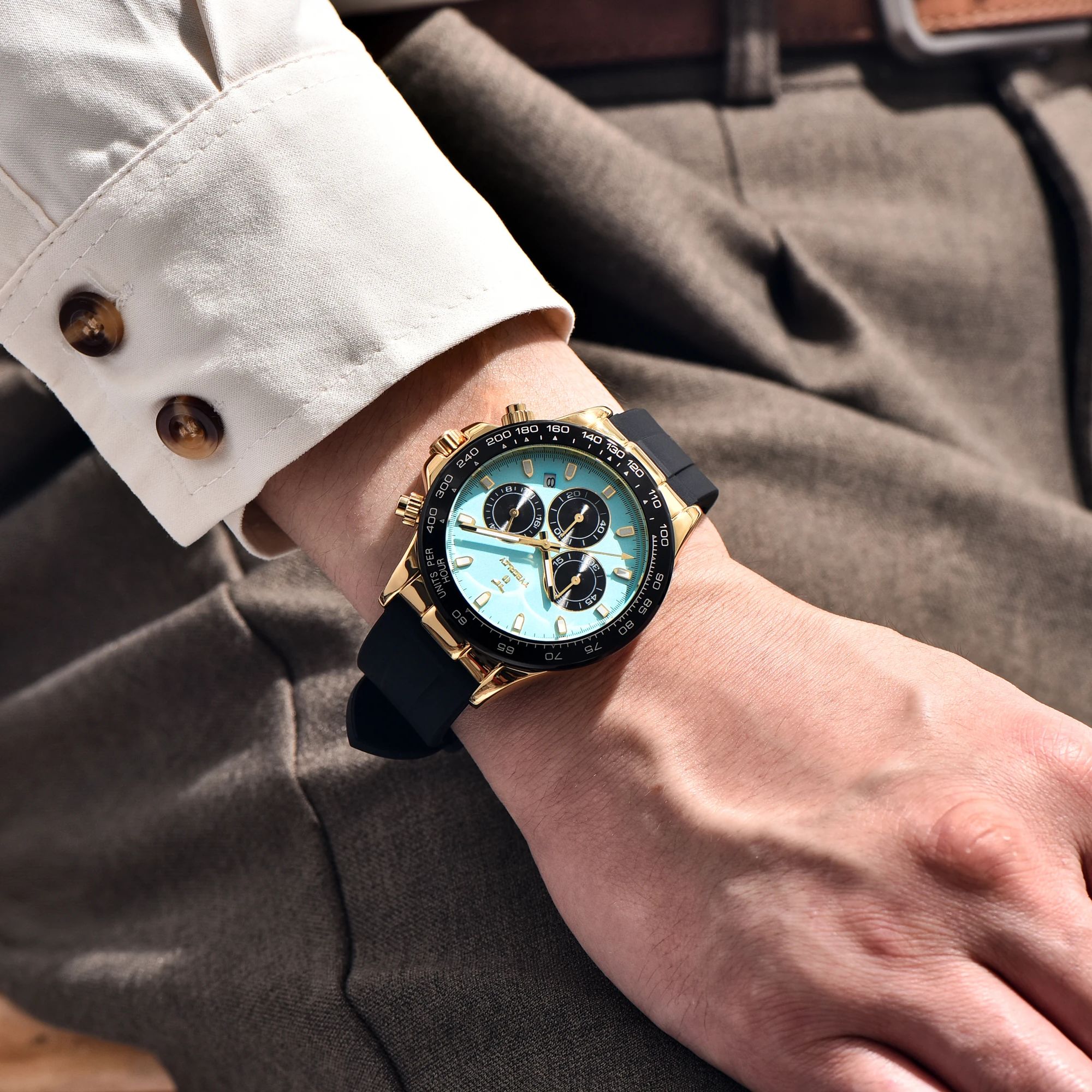 TYBERLEY Sophisticated Eleganc – обзор и цена Rubber Strap Diver