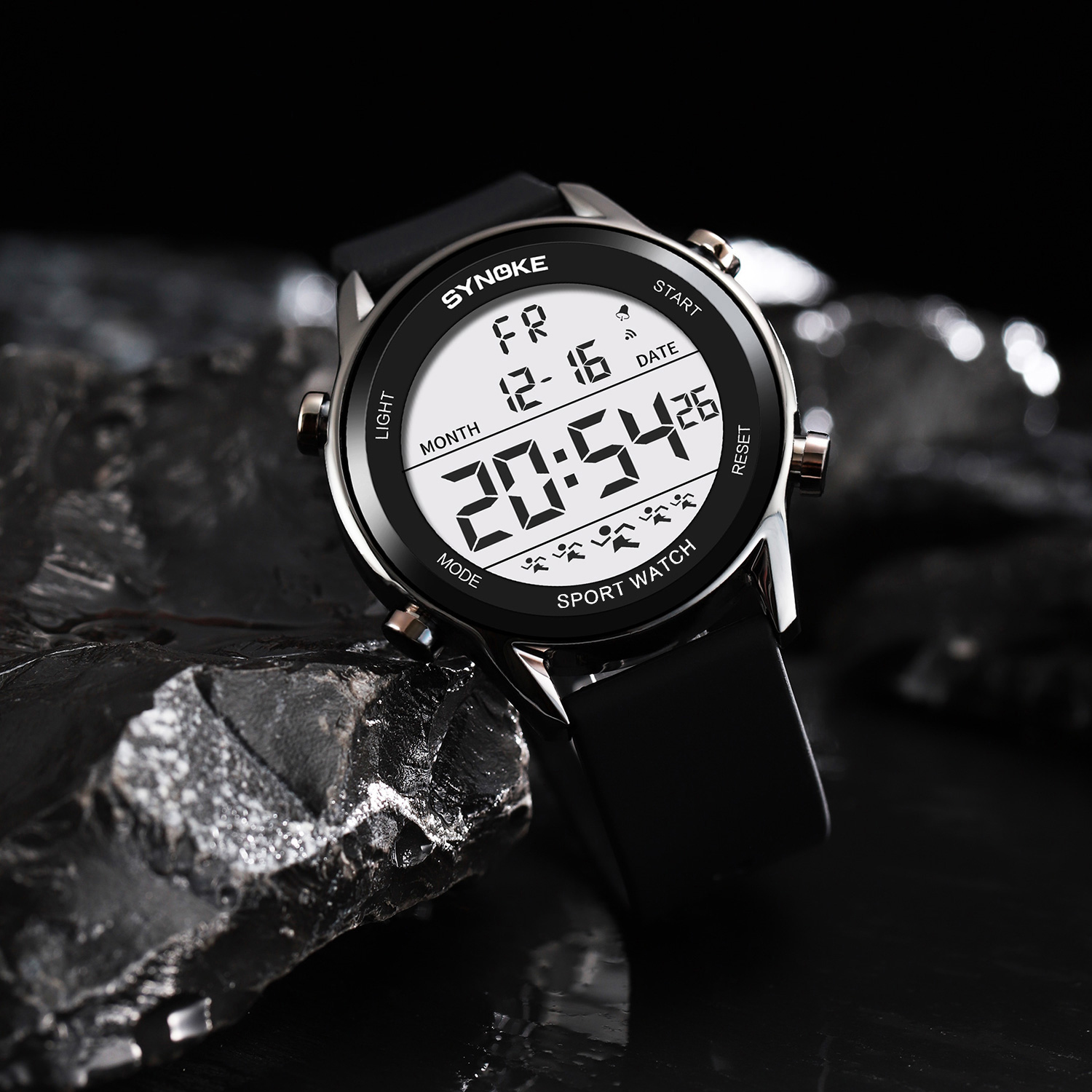 Digital Watches For Men Waterp – обзор и цена Rubber Strap Diver
