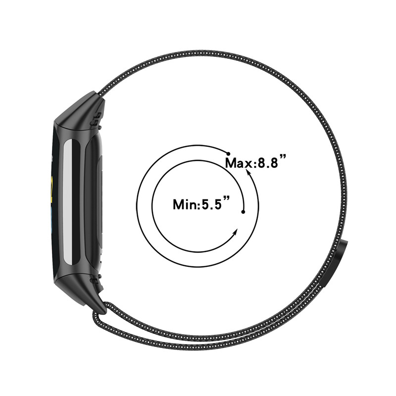 Metal Band For Fitbit Charge 5 – обзор и цена Mesh Strap Metal