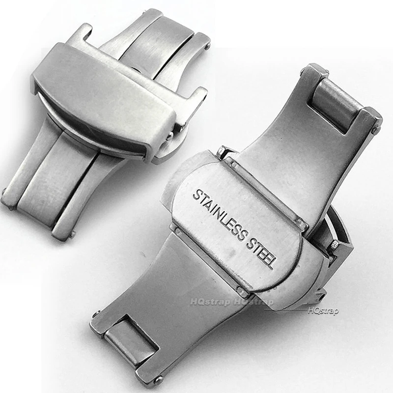 Matte Stainless Steel Butterfl – обзор и цена Butterfly Clasp Deployant