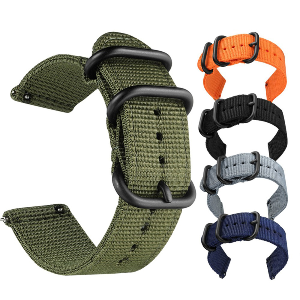 20mm 22 mm Canvas Sport Nylon  – обзор и цена Canvas Strap Watch