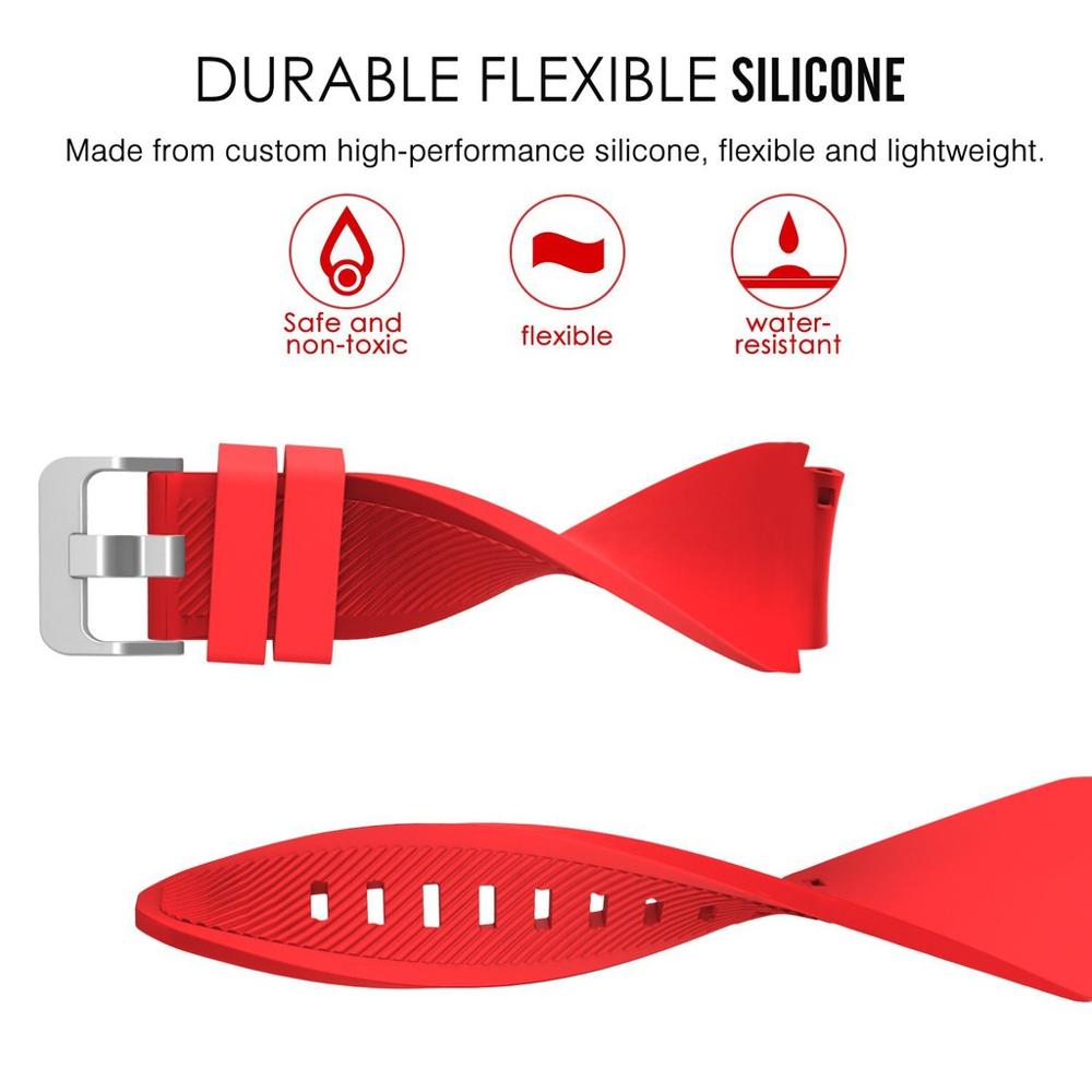 22mm Silicone Strap For Realme – обзор и цена Silicone Watch Band 22Mm