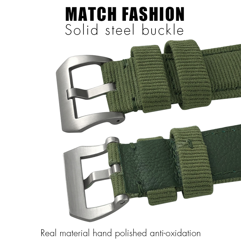 for Panerai 24mm New Nylon Wat – обзор и цена Canvas Strap Watch