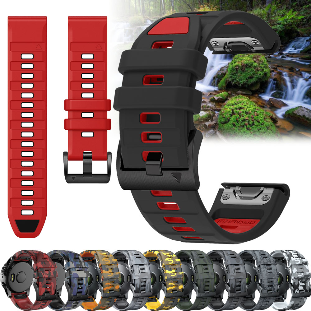Fenix E 47mm Official QuickFit – обзор и цена Silicone Watch Band 22Mm