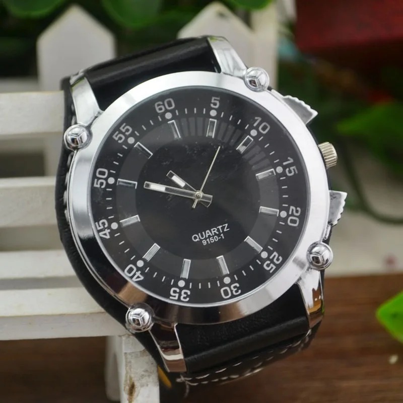 Fashion Brand Luxury Wristwatc – обзор и цена Leather Watch Band Men
