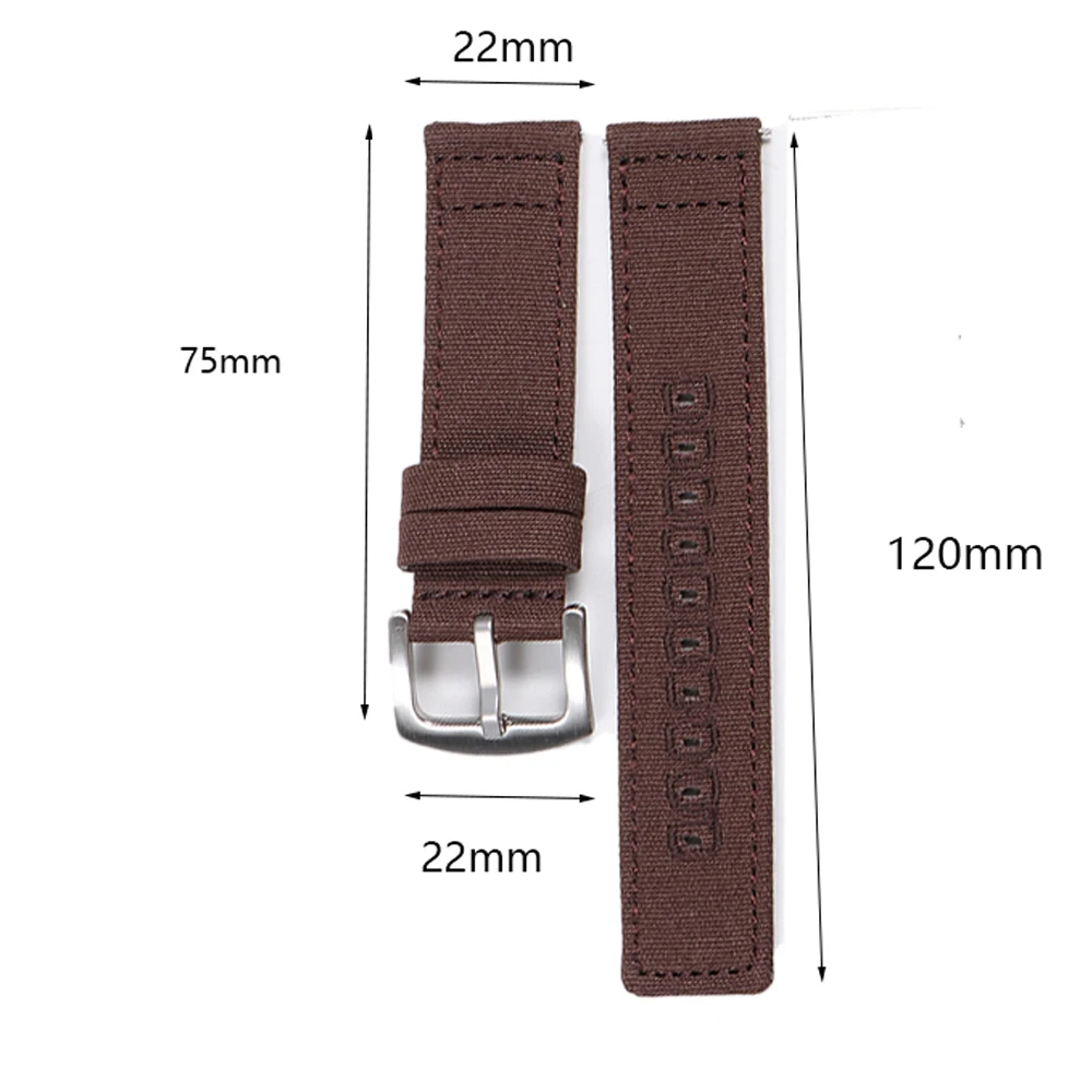 18mm 20mm Nylon Woven Canvas W – обзор и цена Perlon Strap Woven