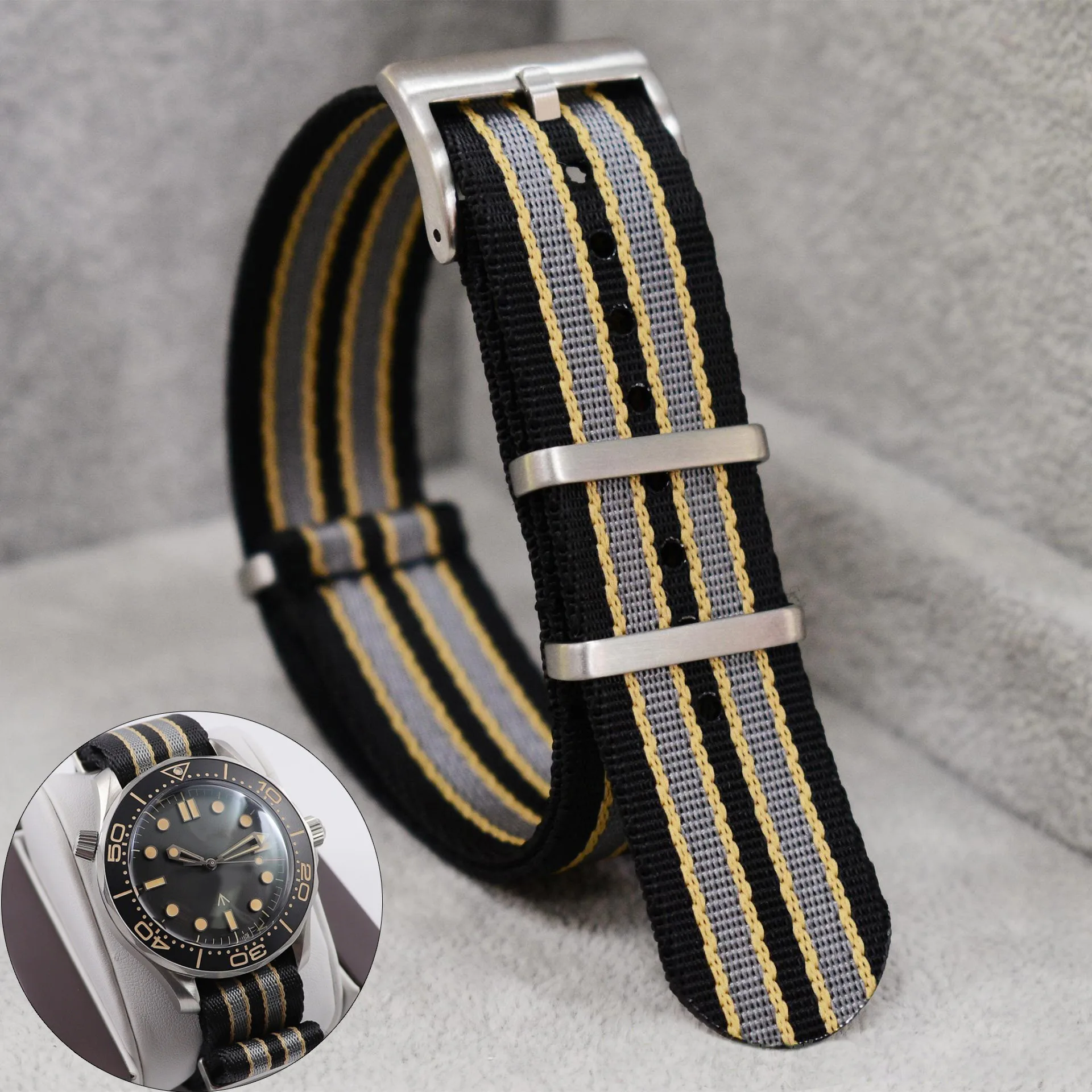 20mm Nylon Watch Strap for Ome – обзор и цена Nato Strap Nylon