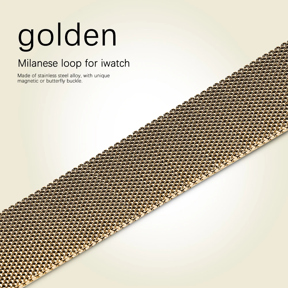 Milanese Loop for apple watch  – обзор и цена Milanese Loop Magnetic