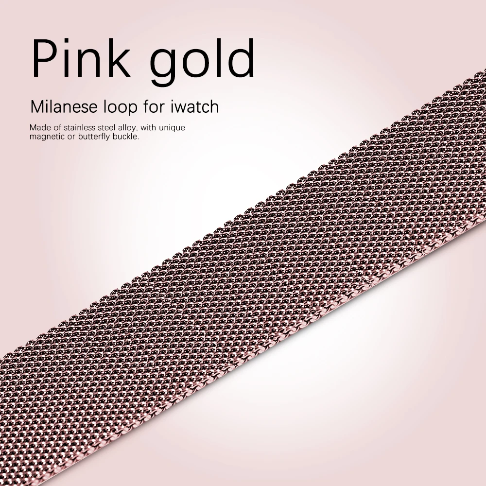Milanese Loop for apple watch  – обзор и цена Milanese Loop Magnetic