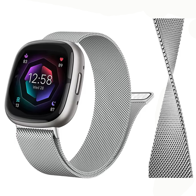 Milanese Loop strap for Fitbit – обзор и цена Milanese Loop Magnetic