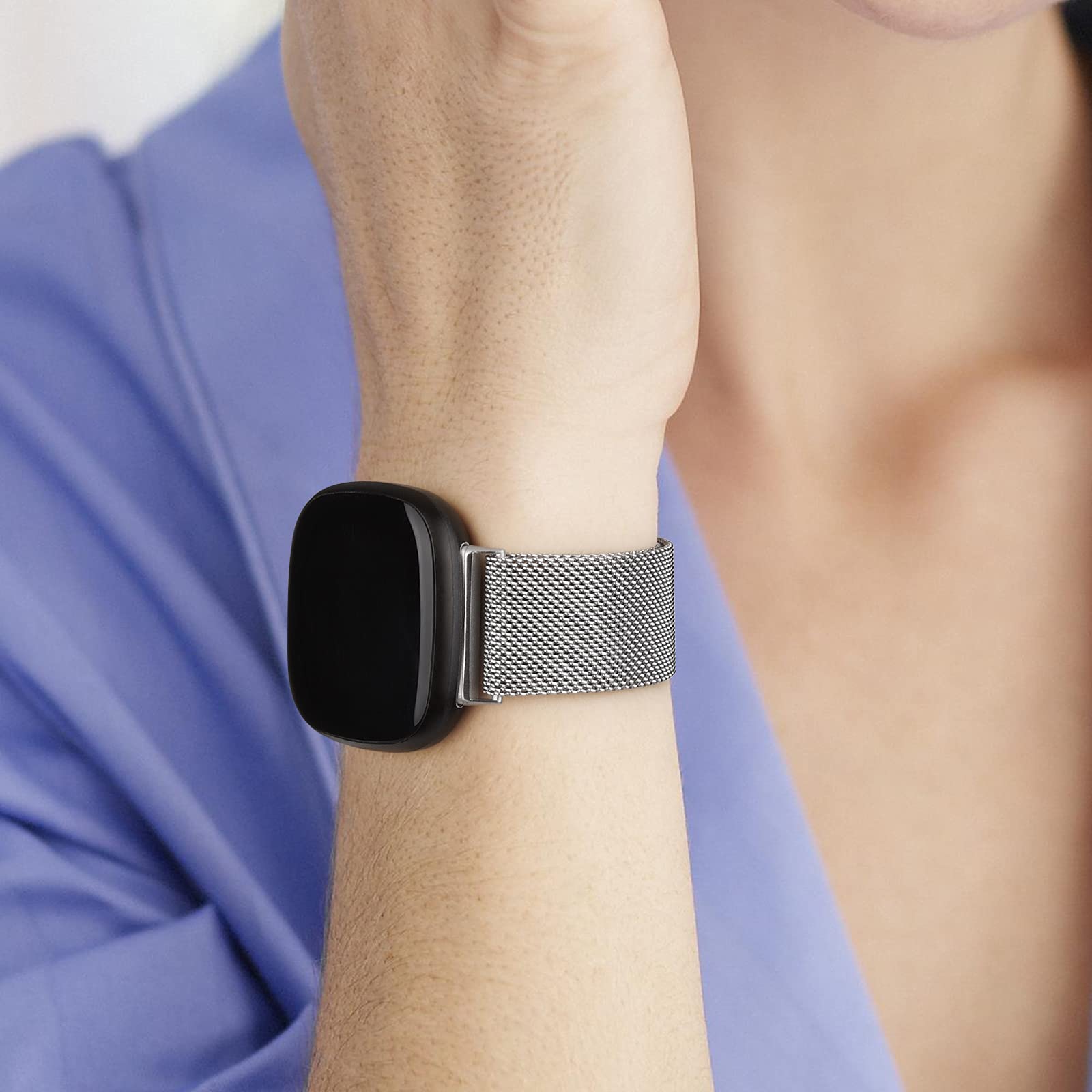 Milanese Loop strap for Fitbit – обзор и цена Milanese Loop Magnetic
