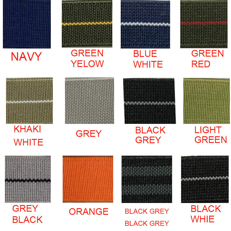 Parachute Nylon Watch Band 18m – обзор и цена Parachute Strap Elastic
