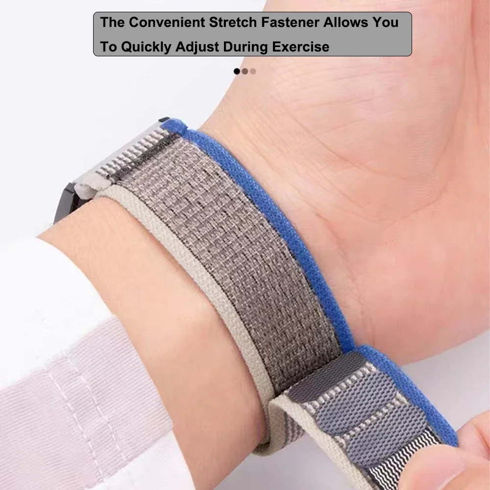 20/22mm Trail Loop Watchband F – обзор и цена Sport Loop Velcro