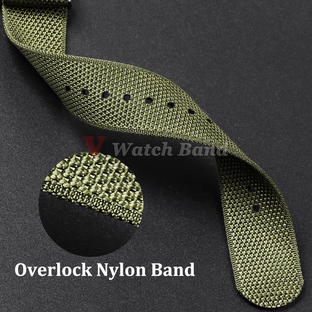 Dense Nylon Strap 20mm 22mm Wo – обзор и цена Perlon Strap Woven